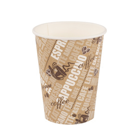 SINGLE WALL PAPER CUP (AROMA DESIGN)