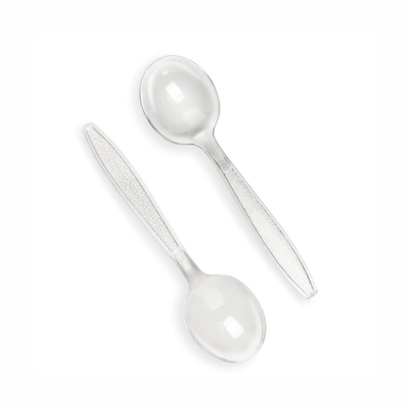 PREMIUM DUTY PLASTIC DESSERT SPOON