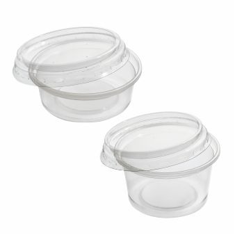 SAUCE CUPS +PP+RPET LIDS