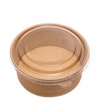 CLEAR PET ROUND LID (COLD)
