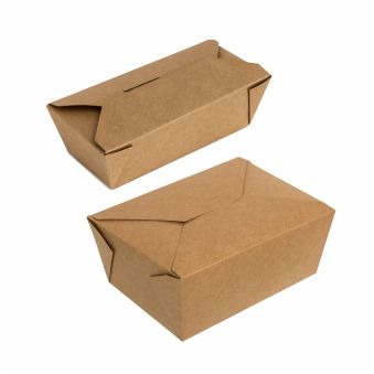 NO-3 KRAFT FOLD TOP SNACK BOX