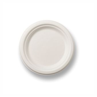 BIODEGRADABLE BAGASSE ROUND PLATE