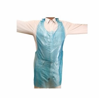 APRON PE (ROLL) BLUE