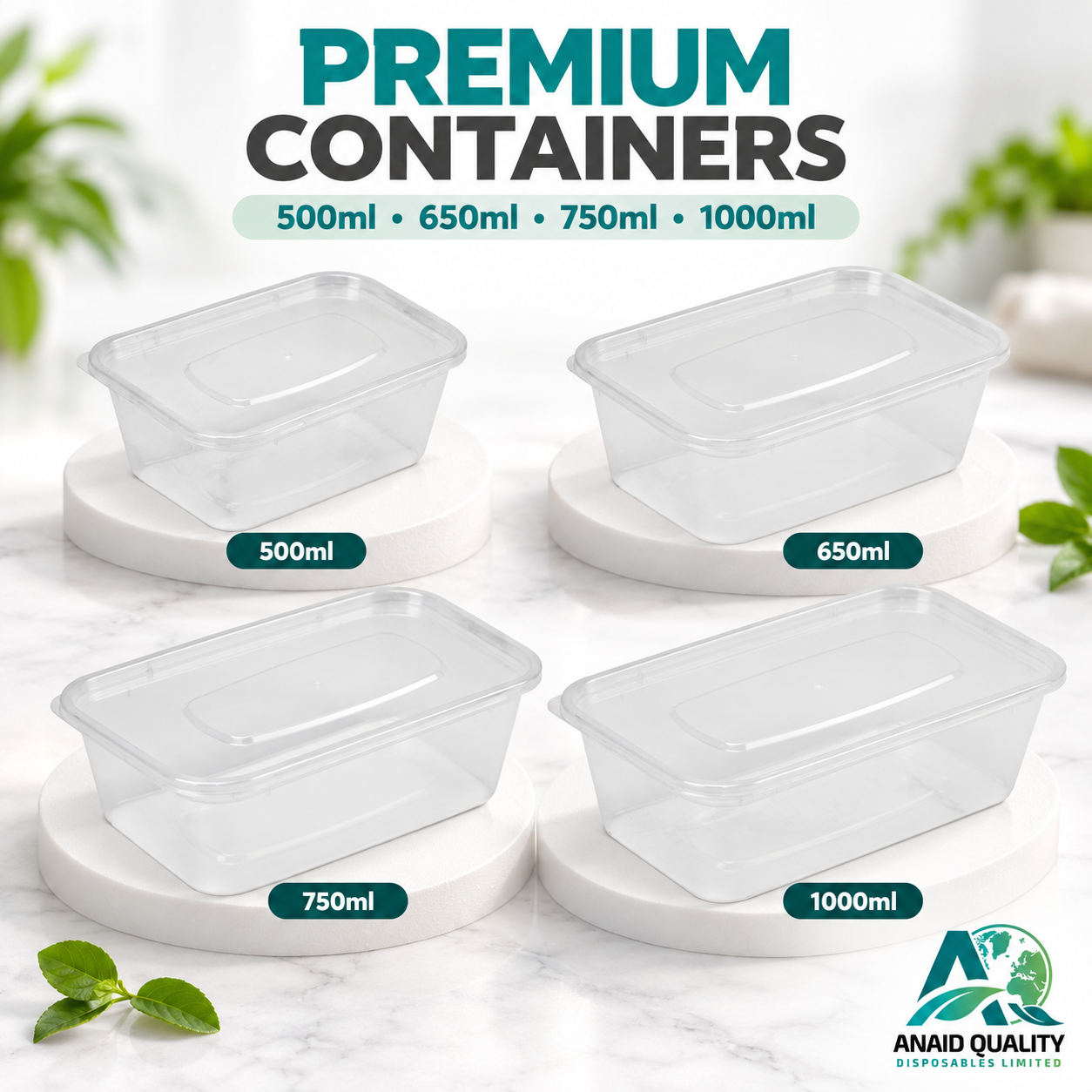 Premium Microwave Container