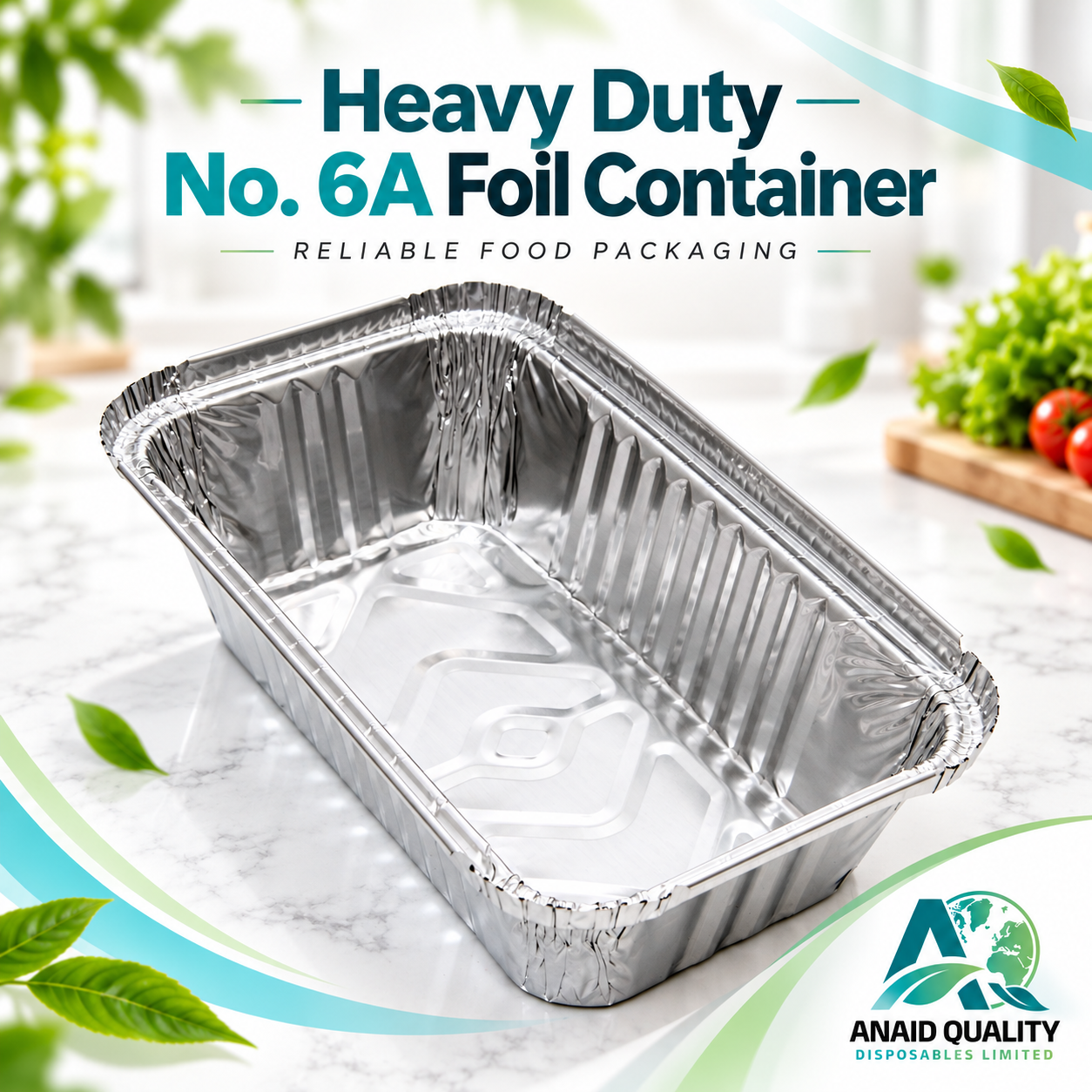 No.6A Heavy Duty Foil Container
