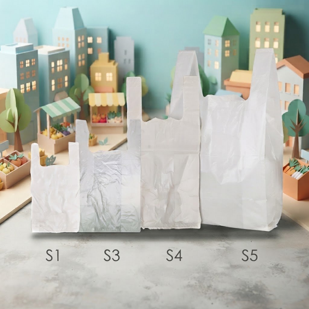 Plastic Vest Carrier Bags